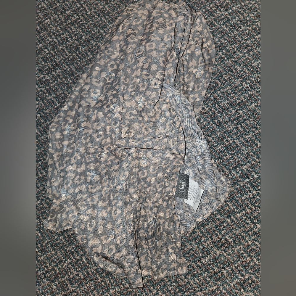 Leopard Print Scarf